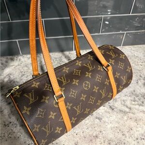 Louis Vuitton Brown Monogram papillion Bag